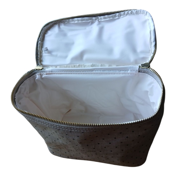 Kate Spade Cream and Black Polka Dot Lunch Bag - Picture 5 of 8